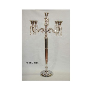 Candelabros de metal candelabros decorativos candelabro de estilo caliente 5 Lite candelabros clásicos decoración de metal precio al por mayor barato - Product Image 2