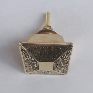 Perilla de Metal y Madera Hecha a Mano para Cajones de Almacenamiento, Hueso de Latón y Resina, Madre Perla, Precio de Fábrica - Product Image 3