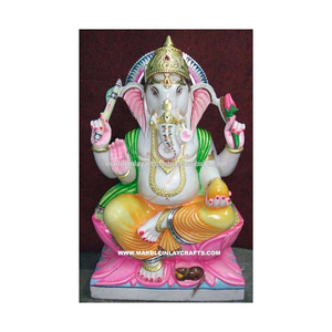 Marble Ganesha Statue - Product Image 1