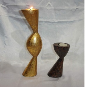 Chaude Premium pièce maîtresse bougie pilier support métal brillant polonais nickelé Offre Spéciale design classique bougeoir bougeoir - Product Image 6