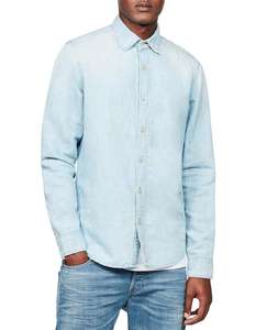 New Fashion Patten Mens <b>Plaid</b> <b>Shirt</b> Long Sleeve Button Down <b>Shirt</b> With Pocket Chambray York Casual Poplin <b>Shirt</b> for Men - Product Image 1