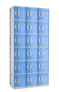 Taiwan ABS Plastic Door Ventilation Locker Cabinet - Product Image 6