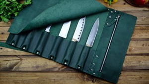 Estuche para Cuchillos de Cuero de Alta Calidad, Bolsa para Cuchillos de Chef, Accesorios de Cocina DPL-0029 - Product Image 2