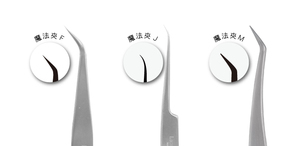 Pince à sourcils LIGTEYES OEM durable fabriquée au Japon pour l'extension des cils - Product Image 5