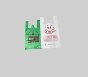 ถุงพลาสติกพิมพ์ลายพร้อมหูหิ้ว ผลิตในเวียดนาม - Product Image 1