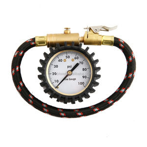 Air Chuck 50mm 2 ''Cadran Jauge de Pression des Pneus Avec Double Cuivre Mandrin - Product Image 6