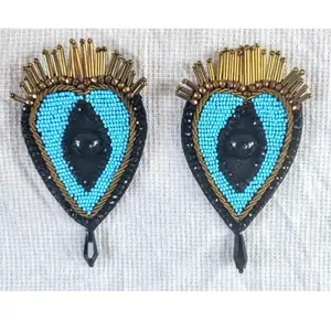 Turquoise Heart Earrings