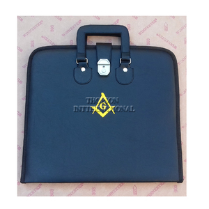 เคสเครื่องราชกกุธภัณฑ์สำหรับการจัดเก็บที่ปลอดภัยสำหรับงานปักหนังแบบเย็บปักข้ามปกด้วยผ้าปัก - Product Image 2