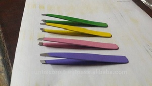 Pinzas profesionales de titanio para cejas, la mejor herramienta de maquillaje para dar forma a las cejas, Punta puntiaguda, Material de acero inoxidable - Product Image 3