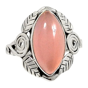 แหวนควอตซ์สังเคราะห์ทำด้วยมือแหวนเงินแท้925แบบสังเคราะห์ตามธรรมชาติเครื่องประดับชั้นดีตามสั่ง - Product Image 1