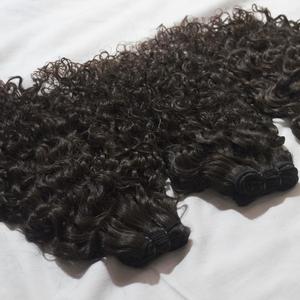 ผมต่อแบบเรมี่ลอนแบบดิบอินเดียผมยาวสองชั้นสีธรรมชาติ - Product Image 1