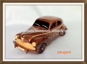Modelo de Coche de Madera/Modelo Artesanal de Madera (Ms.Sandy 0084587176063 WS) - Product Image 4