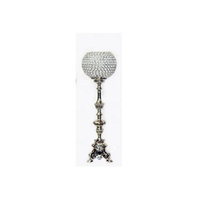 Vente en gros d'usine vente directe grande boule de cristal pièce maîtresse de mariage et grands bougeoirs pour fabricant de mariages - Product Image 3