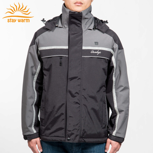 OEM reste chaud imperméable coupe-vent 7.4V veste chauffante à batterie pour l'extérieur - Product Image 4