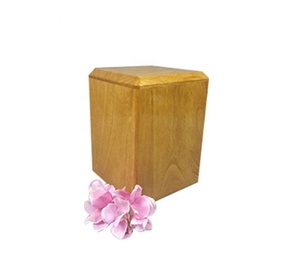 Creative Low MOQ Caja de madera hecha a mano Tamaño personalizado Fabricante de urnas de cremación venta directa de fábrica - Product Image 1