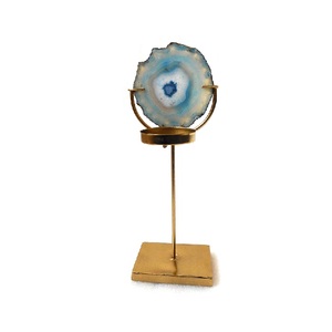 Belle lampe de thé décorative pour la maison avec agate - Product Image 1