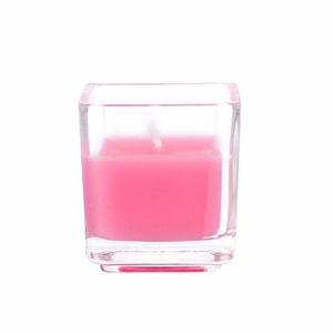 Vela votiva de vidrio rojo, cristal votivo, moderna, votiva, de cristal, precio bajo - Product Image 4