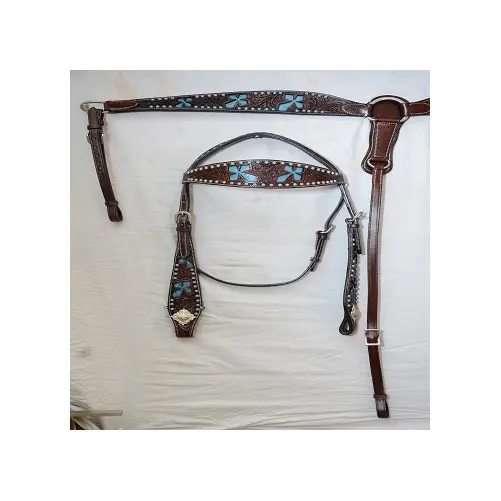 ราคาโรงงานโดยตรงพรีเมี่ยมที่มีคุณภาพหนังม้า Headstall ผลิตในอินเดียราคาขายส่งซัพพลายเออร์