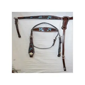 Giá Trực Tiếp Từ Nhà Máy Chất Lượng Cao Cấp Da Ngựa Headstall Sản Xuất Tại Ấn Độ Giá Bán Buôn Nhà Cung Cấp