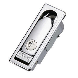 Cerraduras eléctricas de zinc para puerta, manija abatible, pestillo de tablero Industrial, botón pulsador, caja de gabinete, bloqueo de Panel de Control empotrado - Product Image 2