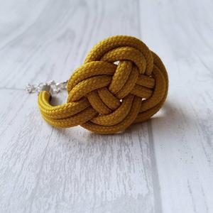 <b>Bracelet</b> for women, Braided mustard <b>bracelet</b> - Product Image 1