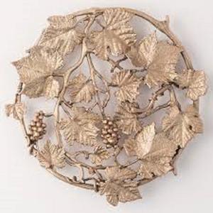 Salvamanteles de diseño de hojas de flores con estilo, hecho de Material metálico, salvamanteles para el hogar, vajilla de Hotel, salvamanteles para té y café - Product Image 1