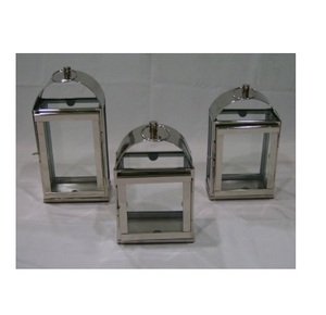 Stainless Steel <b>Lantern</b> Beautiful <b>Metal</b> <b>Lantern</b> for Home Decoration Office Decoration Wedding Decoration - Product Image 4
