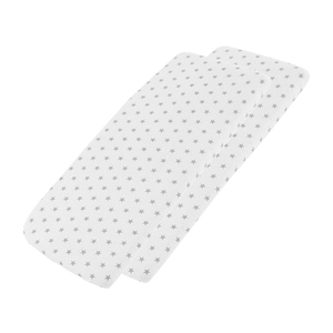 Drap-housse en tricot jersey 100 coton pour matelas standard pour berceau et enfant en bas âge Accessoires unis Tissu de style anti-technique - Product Image 1