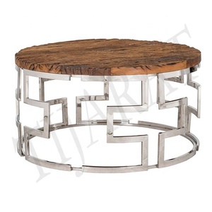 TABLE luxueuse de salon, or et marbre, design moderne, TABLE basse/SOFA - Product Image 5