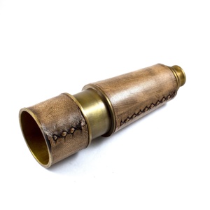 Haute qualité 22 pouces Antique Vintage SpyGlass brun ombre laiton poignée télescope laiton boîte Calyron SAINT416 coulée nouveauté cadeaux - Product Image 4