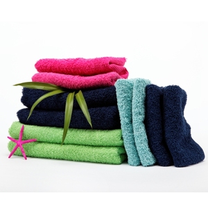 Beautiful Colors Customized <b>Bath</b> <b>Towel</b> <b>Sets</b> Solid Color 100% OEM Multi-Purpose <b>Towels</b> Woven Technics Indian Supplier Export - Product Image 3