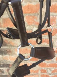 บังเหียนแบบ Anatomic Dressage Noseband Snaffle / บังเหียนแบบ Black Full Intelligent Flash / บังเหียนแบบ Anatomically Shaped Dressage Snaffle - Product Image 6