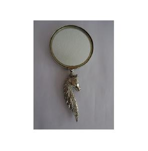 Nouveau design attrayant personnalisé personnalisé Style rétro motif gland Portable miroir à main miroir à main dans le prix le plus bas - Product Image 1