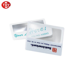 ग्राहक के डिजाइन फ्रेम प्लास्टिक व्यापार कार्ड ताल अल्ट्रा पतली - Product Image 4