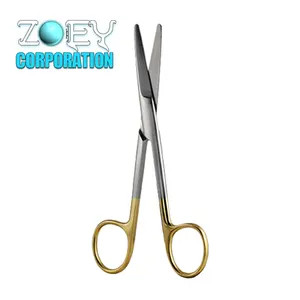 Surgical Scissors with Tungsten Carbide, Metzenbaum TC Dissecting Scissors