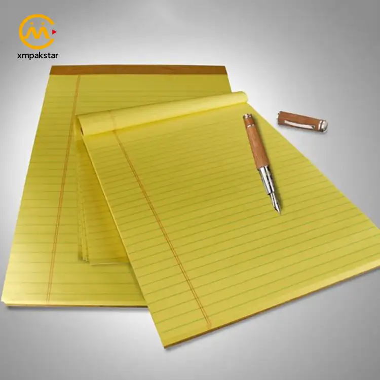 Wide-ruled signa letter perforated legal writing notepads for students