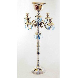 2019 fait à la main Ins Style cristal verre mariage candélabre élégant bol bougeoir fête décor autres bougeoirs bocaux à bougies - Product Image 4