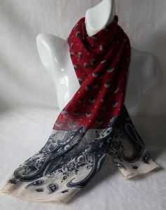 Bandana imprimé écharpes personnalisées écharpe pour femmes cheveux chapeaux enveloppes pas cher prix usine écharpes de haute qualité - Product Image 5