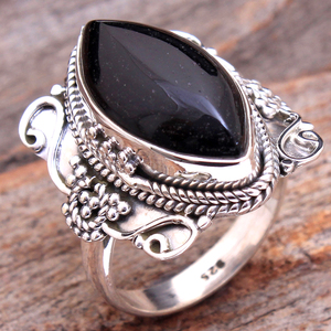 Natural Labradorite <b>Turquoise</b> Emerald Sapphire Moonstone Onyx Amethyst Ruby Gemstone Handmade 925 Sterling Silver Jewelry <b>Ring</b> - Product Image 3