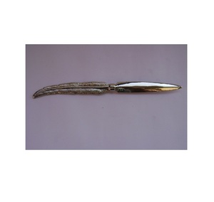 Venta al por mayor de abrecartas creativo de metal plateado antiguo fácil de llevar, abrecartas de sobre clásico barato para uso en el hogar y la Oficina - Product Image 3