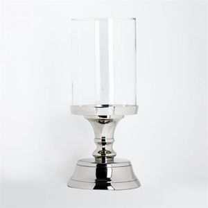 Portavelas de metal Hurricane para decoración del hogar - Product Image 1