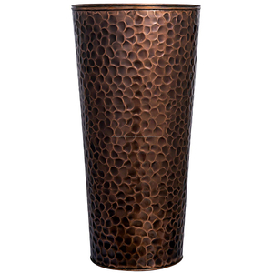 Handmade Copper Antique Hammered <b>Tall</b> Garden <b>Pot</b> Planter Indoor and Outdoor Minimalist Home Decorations - Product Image 2
