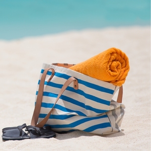 Llamativo nuevo diseño impreso bolsa 100% algodón Toalla de playa de Golf diseño elegante de alta calidad con su tamaño personalizado - Product Image 5