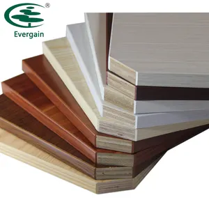 EO grado 18mm madera contrachapada impermeable tablero laminado de tablero de madera MDF