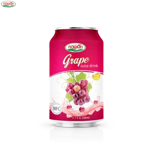 De etiqueta privada de 330ml NAWON en lata de alta calidad de jugo de uva mantiene los niveles de presión arterial proveedores directorio - Product Image 1