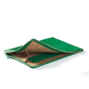 ROBBIE Cartera de Piel Auténtica con Doble Cremallera, Bolso de Mano con Marco, Proveedor Quanzhou - Product Image 1