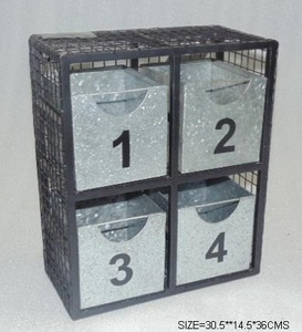 Étagère de rangement en tôle de fer pour vêtements de salon de haute qualité Nouveau design Supports et étagères de rangement pour meubles - Product Image 2