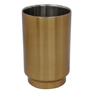 Cubo de hielo de doble pared de acero inoxidable, Color cobre - Product Image 1