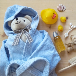 Albornoces ecológicos de algodón egipcio personalizados para niños de proveedor indio con batas de tamaño personalizado - Product Image 4