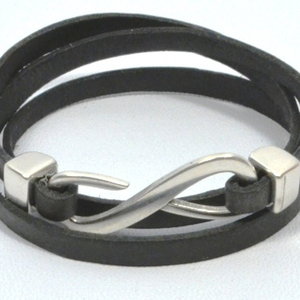 triple wrap <b>infinity</b> leather <b>bracelet</b> - Product Image 1